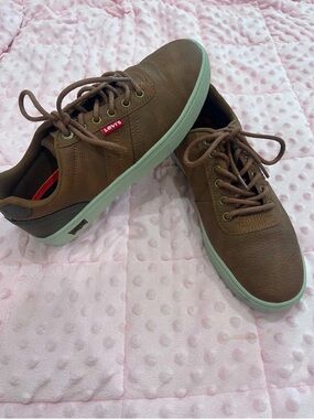 Levis Comfort Brown Leather Men’s Shoe Size 7.5 Shoes